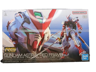 Bandai RG-19 Gundam Astray Red Frame MBF-P02 kit escala 1/144 vendedor de Japón - Imagen 1 de 4