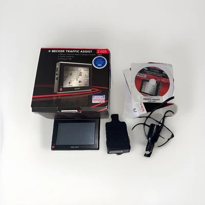 BECKER Navi Traffic Assist Navigationsgerät Z 205 Touchdisplay l - Bild 1 von 4