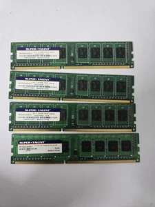 Four   SUPER TALENT DDR3-1333 2GB/256×8 CL9 - Picture 1 of 2