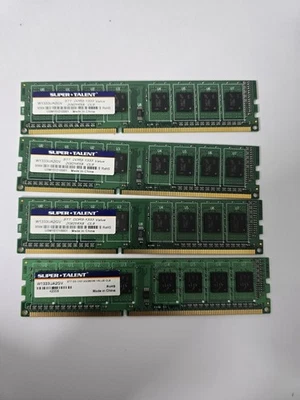 Four   SUPER TALENT DDR3-1333 2GB/256×8 CL9 - Image 1 of 2