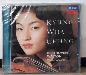 DECCA 460 014-2 BEETHOVEN WALTON KYUNG WHA CHUNG Violin Concertos Germany1998 CD - Picture 1 of 2