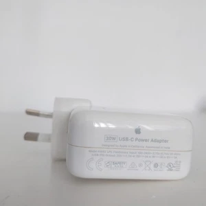 Apple 30W USB C Type C Power Adapter MacBook Air 13" MacBook 12" Charger A1882 - Bild 1 von 5