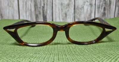 De colección Bausch & Lomb Carey Gato Gafas Monturas Solo 5 1/4 Retro MCM Foto 1 de 4