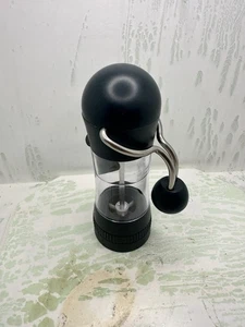 KochBlume Spice Dispenser Pepper Salt Mill Black Clear Open Box - Picture 1 of 4