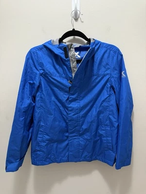 ZeroXposur Blue Lightweight Hooded Windbreaker Jacket – Size 14/16 Yout - Image 1 of 4