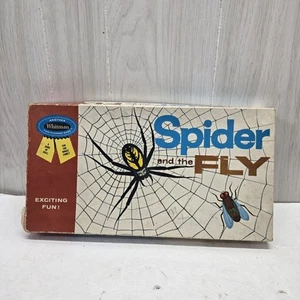 Vintage 1962 Whitman Spider and the Fly Board Game INCOMPLETE - Picture 1 of 4