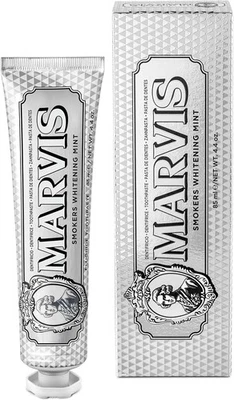 Marvis Smokers Whitening Mint 85ml 🌿 Whitening Zahnpasta mit Minze 🇮🇹