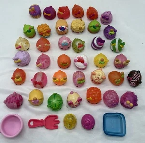 NUM NOMS Lot Of 38 Pieces Silicone Dessert Cap Covers Tops, 2 Motorized, Etc - Picture 1 of 8