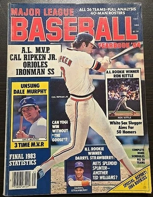Major League Baseball Yearbook 1984 AL MVP Cal Ripken Jr. - Image 1 of 2