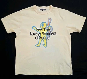 Joe Freshgoods Men's Pale Yellow Short Sleeve Graphic T-shirt Large - Picture 1 of 6