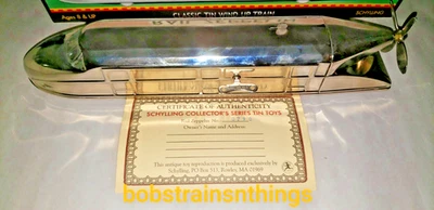 SCHYLLING RAIL ZEPPELIN Classic Tin Wind-Up Train #20957 Made in 2001 - Image 1 of 4