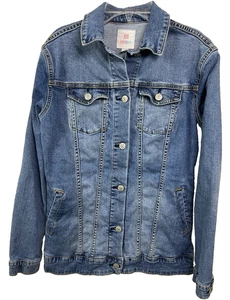 LuLaRoe Jaxon Denim Blue Jeansjacke Damen XS Classic Baumwolle Elasthan Stretch A4 - Bild 1 von 24