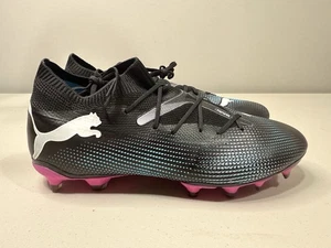 Botines de fútbol para mujer talla 7 PUMA Future 7 Match FG/AG rosa negro nuevos - Imagen 1 de 5