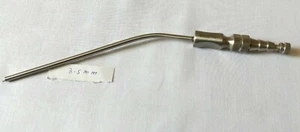 Tube d'aspiration frazier coudé de 3,5 mm. Livraison gratuite GDC dentaire al... - Photo 1/15