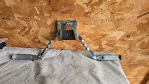 NOS TWISTED CHROME FOOT PEGS CHOPPER HARLEY BSA TRIUMPH NORTON INDIAN - Picture 1 of 3