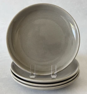 Set/4 Russel Wright Iroquois Casual Oyster Bread & Butter Plates MCM 6 1/2" - Picture 1 of 5