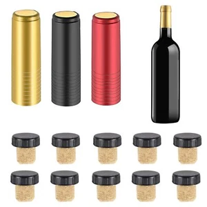 Wine Sealer for Wine Bottles - 60 pcs Wine Bottle Resealer Kit for Cruise with - Picture 1 of 6