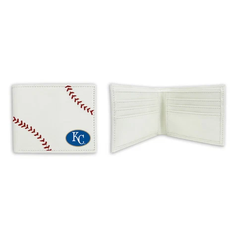 Kansas City Royals Classic Leather Baseball Wallet [NEW] MLB Money Cover