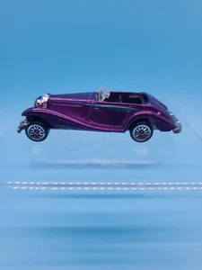 Hot Wheels Mercedes 540K Roadster Purple Metallic 1982 See Description - Picture 1 of 11