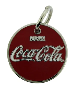 Vintage Coca-Cola Collectible Rare Keychain Red Metal Enjoy Coke Drink Ice Cold - Picture 1 of 9
