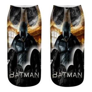 New Boys Super Hero Ankle Socks Batman   - Picture 1 of 4
