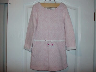 OshKosh подлинный детский светло-розовый геометрический дизайн платье для девочек размер 4T - Изображение 1 из 4