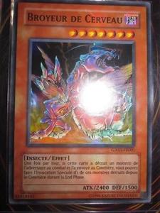 YU-GI-OH! SUPER RARE BROYEUR DE CERVEAU GX03-FR001 FRANCAIS EDITION 1 NEUF - Imagen 1 de 1