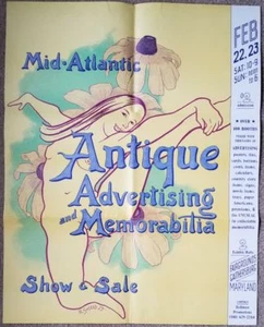 R. Gotsch '75 Poster          Antique Advertising Show          Gaithersburg, MD - Picture 1 of 2