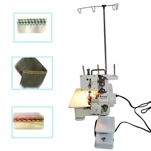 Profi 4 Faden Serger Overlock Nähmaschine 4-zeilig mit Fußsteuerung - Bild 1 von 10