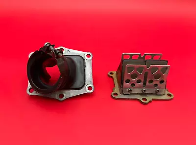 1997 1998 HONDA CR250R CR250 OEM INTAKE REED BLOCK ASSEMBLY 14100-KZ3-B11 - Image 1 of 4