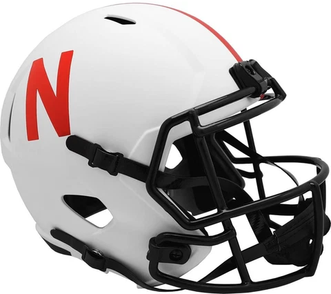 Nebraska Huskers LUNAR Alternate Revolution  Replica Football Helmet Cover