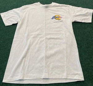 VTG 90s Super Q FM 107.5 Miami Te Paga Tus Deudas Men Medium Single Stitch - Picture 1 of 11