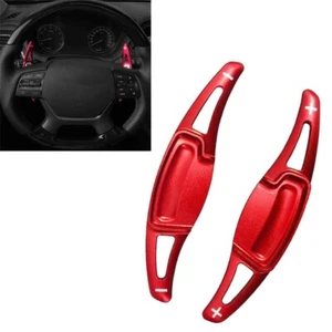 For Genesis G80 2017-2020 Red Car Steering Wheel Shift Paddle Shifter Extension - Picture 1 of 5
