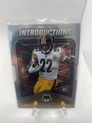 💥2021 Panini Mosaic Najee Harris Rookie Introductions Pittsburgh Steelers #I-9 - Image 1 of 2