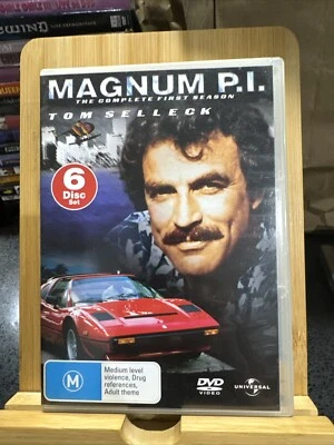 Magnum PI: The Complete First Season DVD (2004) Tom Selleck Region 2 & 4 - image 1 of 3