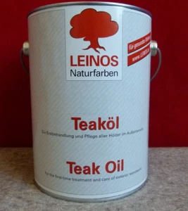 Leinos 223 Teaköl für aussen 2,50 Liter für 41,5 qm - Bild 1 von 2