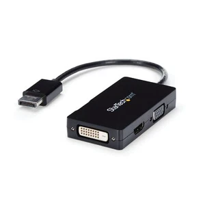 StarTech DP2VGDVHD Travel A/V adapter: 3-in-1 DisplayPort to VGA DVI or HDI- - Picture 1 of 7