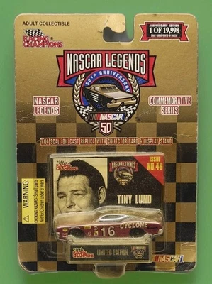 Racing Champions Nascar Legends Commemorative Series  05051 #16 Tiny Lund Read - Image 1 of 4
