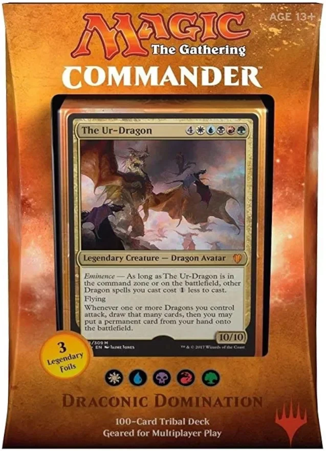 Magic: The Gathering 2017 Commander Deck Draconic Domination New - Image 1 of 1