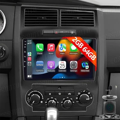 Para Dodge Charger Magnum 2005-2007 Android 15 Carplay Coche Estéreo Radio Navegación Cámara Foto 1 de 4