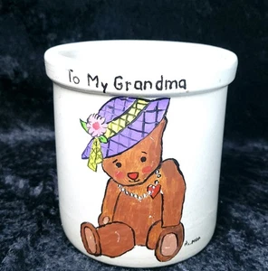 Robbinson Ransbottom Grandma Stoneware 2 QT High Jar - Picture 1 of 10