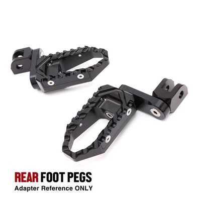 Estriberas traseras rebajadoras TRC negras de 40 mm para Yamaha XSR 900 16 17 18 19 20 21 Foto 1 de 4