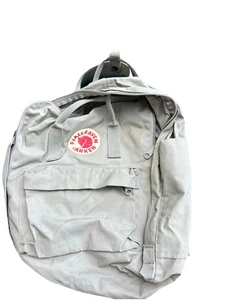 Fjallraven Kanken Backpack Grey With Red Logo - Picture 1 of 5