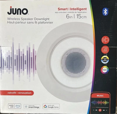 Altavoz Juno J6SLC 6" CCT/luz empotrada que cambia de color Foto 1 de 4