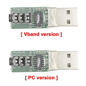 CW Key Trainer Morse Code Trainer Vband Trainer Connettore per PC telefonico H7 - Zdjęcie 1 z 16