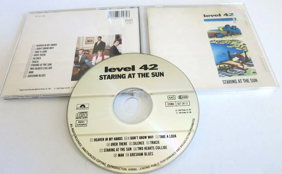 Level 42 - Staring at the sun (1988) Erstauflage / West Germany - Bild 1 von 1