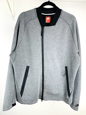 Nike Sportswear NSW Tech Fleece Jacket Gray Full Zip Size XL 832114-091 - Image 1 of 4