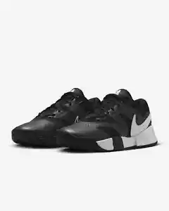 FJ2318-001 Nike Women's Court Lite 4 Black Anthracite White (Women's) - Picture 1 of 8