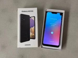 Samsung Galaxy A32 5G - 64 GB - Awesome Black (Unlocked) Sprint - Zdjęcie 1 z 3