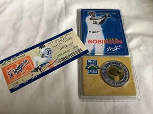 Jackie Robinson Collectible Coin "Breaking Barriers" + Ticket Stub to Game - NEW - Picture 1 of 2